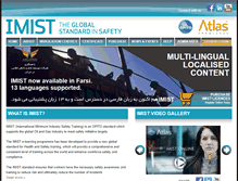 Tablet Screenshot of imist-online.com